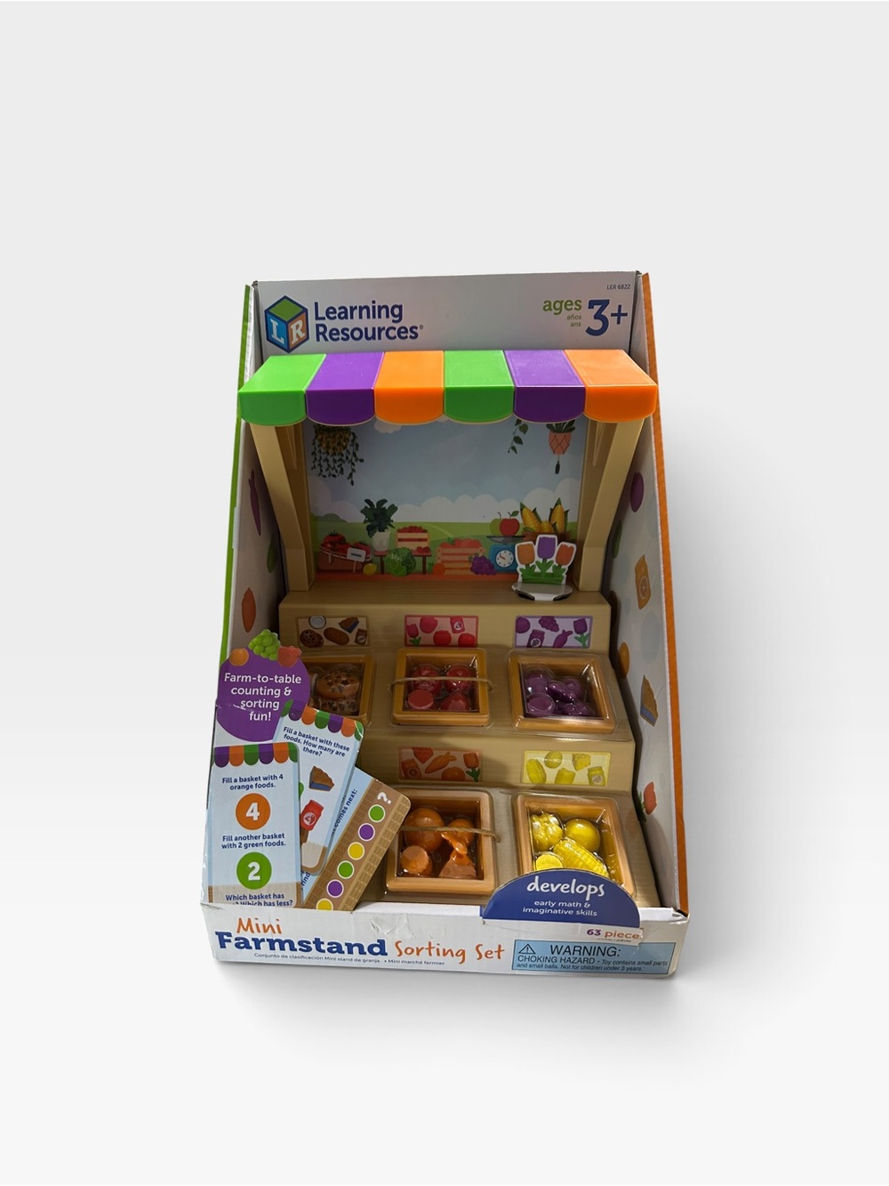 Mini Farmstand Sorting Set - Toy of the year award winning in education